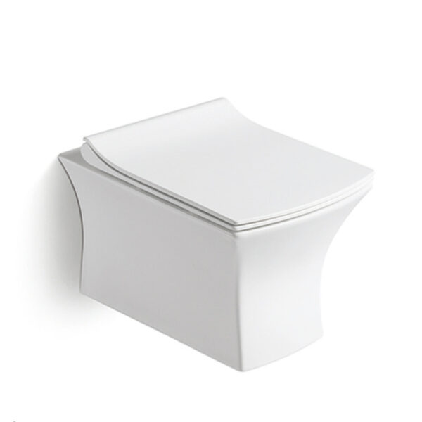 White 510x350x360mm Wall-hung Toilet for Residential Building Project WH-037