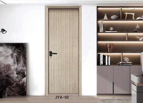 Modern WPC Door with Subtle Wood Texture - Image 7