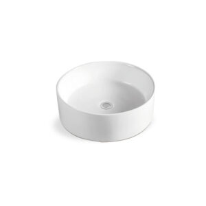 Round 400x400x150mm Above Counter Wash Basin for School Project XS-0012A
