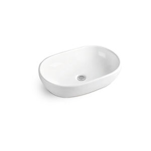 Oval 600x420x140mm Above Counter Wash Basin for Station Project XS-0032