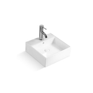 Square 460x460x160mm Above Counter Wash Basin for Residential Building Project XS-0045B