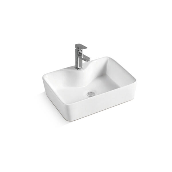 Rectangular 480x370x130mm Above Counter Wash Basin for Club Project XS-0063 - Image 2