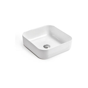Square 385x385x135mm Above Counter Wash Basin for Library Project XS-0130