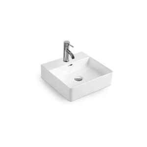 Rectangular 415x420x125mm Above Counter Wash Basin for Shopping Center Project XS-0162