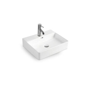 Rectangular 505x425x125mm Above Counter Wash Basin for Supermarket Project XS-0163