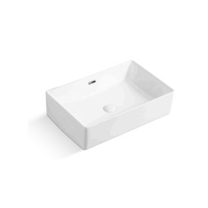 Rectangular 600x380x155mm Above Counter Wash Basin for Hotel Room Project XS-0180