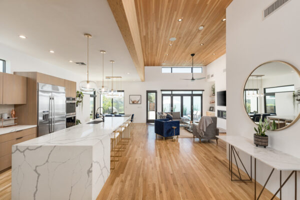 High-Gloss Ivory Cabinets with Simple, Refined Lines - Image 2