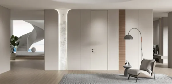 Modern Grey & White Interior Design for Urban Living Spaces - Image 2