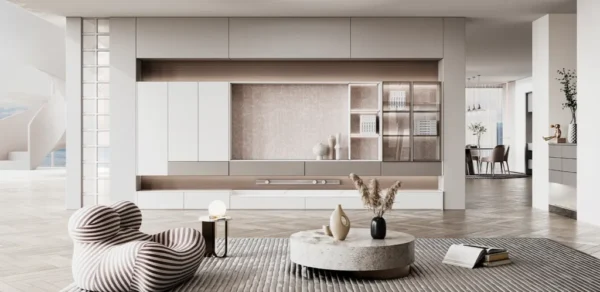 Modern Grey & White Interior Design for Urban Living Spaces - Image 3