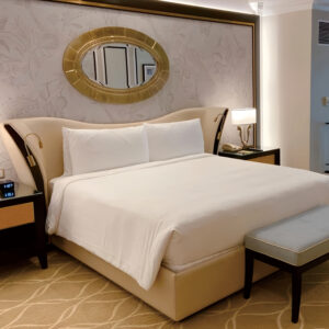 Full Hotel Guest Room Furniture Set – SASO-Certified (Saudi Arabia)