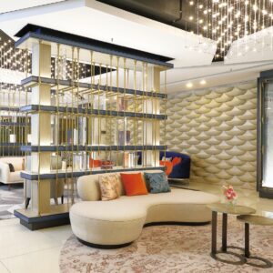 Hotel Lobby Seating Furniture Set (Sofas + Coffee Tables) – SASO-Certified for Bulk Supply to Saudi Arabia Contractors