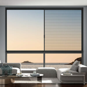 118 Thermal-break 3-track Sliding Window (with flyscreen)