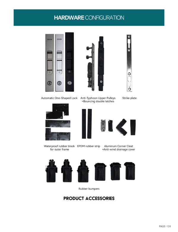 120 Thermal-break 3-track Sliding Window(with flyscreen) - Image 3