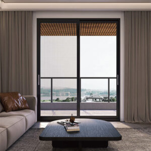 120 Non-thermal 3-track Sliding Door( with flyscreen)