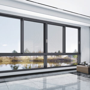135 Thermal-break Floating 3-track Sliding Window(with flyscreen)