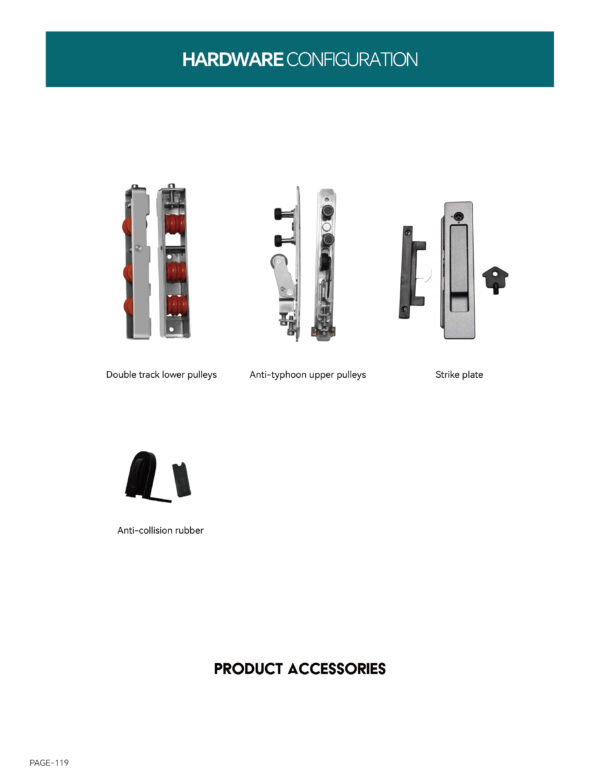 138 Thermal-break Slimframe 3-track Sliding Window(with flyscreen) - Image 4