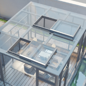 Smart Sliding Skylight Window