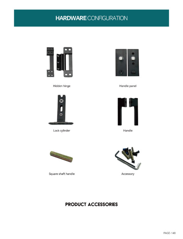4516 Interior Slimframe Casement Door - Image 3