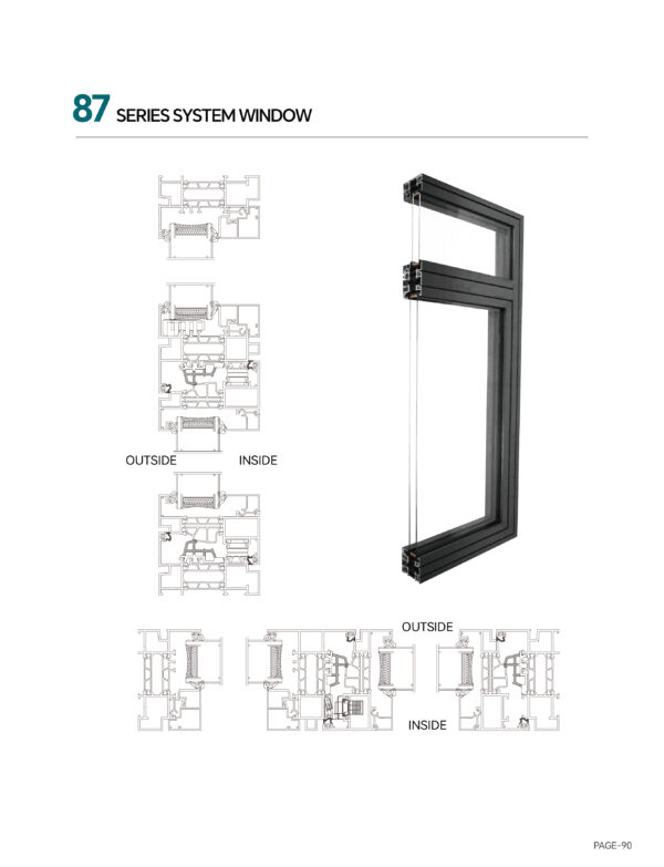 87 Thermal-break Casement Window - Image 3