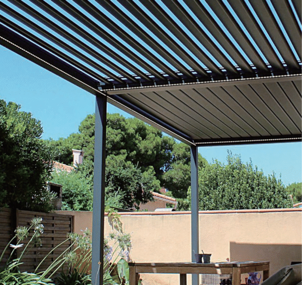 Durable Smart Aluminum Pergola: Corrosion-Proof & IoT-Ready