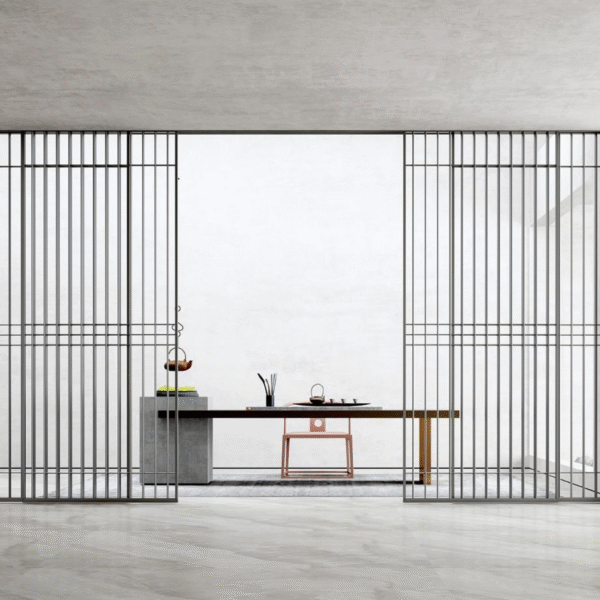 Grille Style Sliding Door