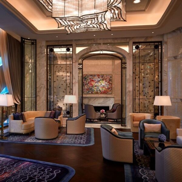 Hotel High-End Lobby Lounge Furniture Set (Sofas + Side Tables) – SASO-Approved for Luxury Hospitality Projects in Saudi Arabia - Image 4