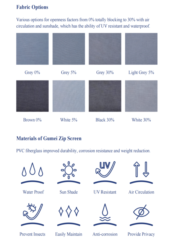 Rolling Shading Zip-screen: Tight Seal & Sun Blocking - Image 7