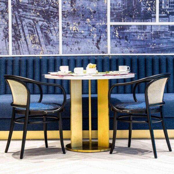 Hotel Luxe Multi-Scene Furniture Collection (Dining Sets + Bar Stools + Outdoor Lounge Chairs) – SASO-Approved for Saudi Premium Hospitality Ventures - Image 3