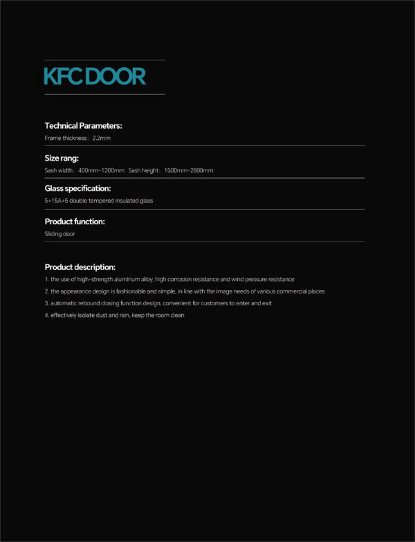 Commercial Casement Door Series - Image 4