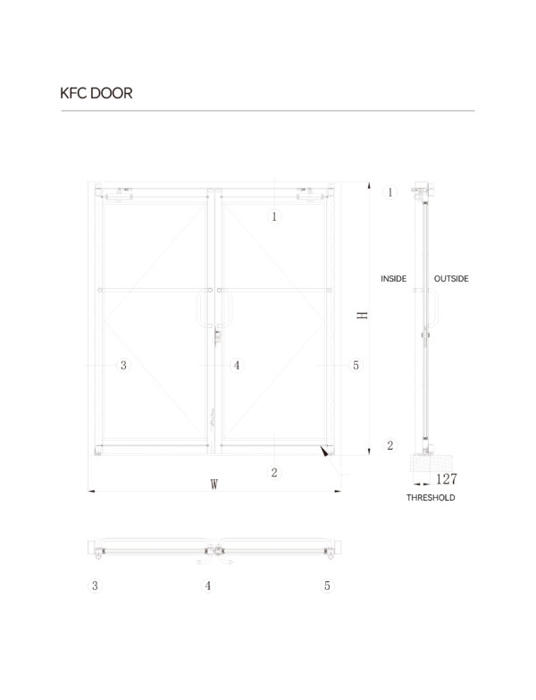 Commercial Casement Door Series - Image 3