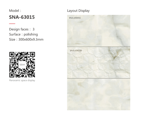 Chic White Marble-Effect Tile: Anti-Slip & Stylish for Commercial Kitchen Installations - Image 2