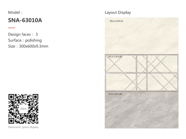 Opulent Cream Marble-Effect Tile: Smooth & Matte Blend for Saudi Hospitality Projects - Image 4