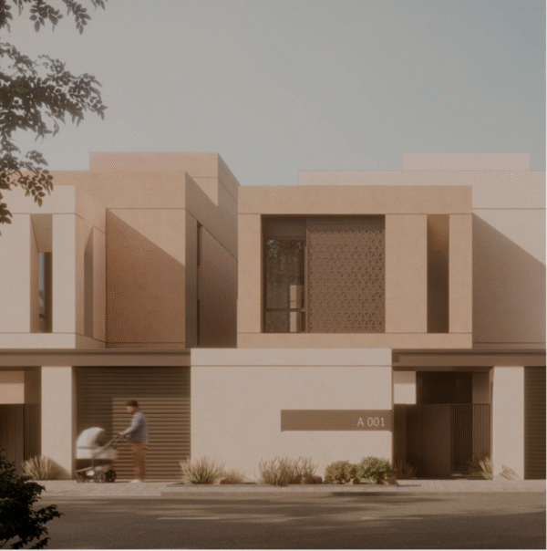 Majestic Exterior Wall Paint with Islamic Geometric Patterns for KSA Modern Villas - Image 3