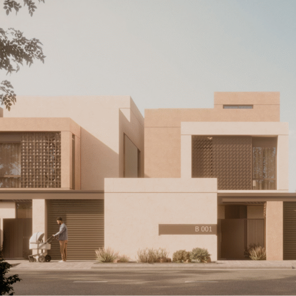 Majestic Exterior Wall Paint with Islamic Geometric Patterns for KSA Modern Villas - Image 5