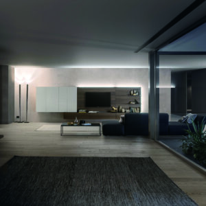 Saudi - Focused Interior Wall Artistic Paint: Subtle Textures & Modern Nighttime Ambiance