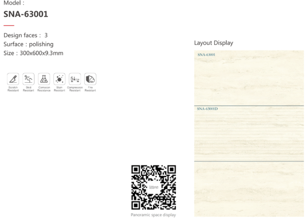 Elegant Grey Marble - Effect Tile: Textured & Smooth Combo for Modern Bathrooms - Image 4