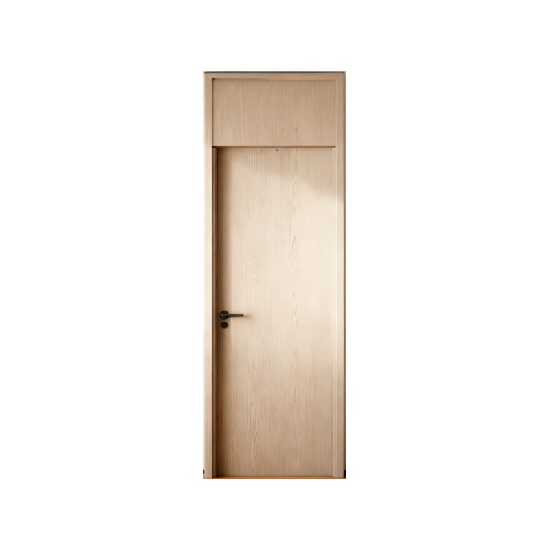 China Based Wpc Door Supplier – Modern Curved Wood Grain Wpc Interior Doors For Commercial & Residential Projects (1)