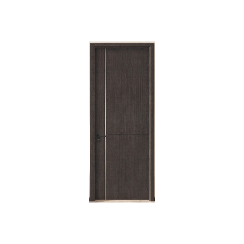 Minimalist Design Wpc Door – Waterproof Dark Brown Wpc Door For Home & Office (1)