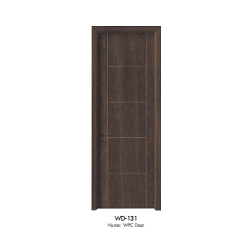 Modern Dark Brown Wpc Door – Stylish Interior Wpc Door For Residential Spaces (2)