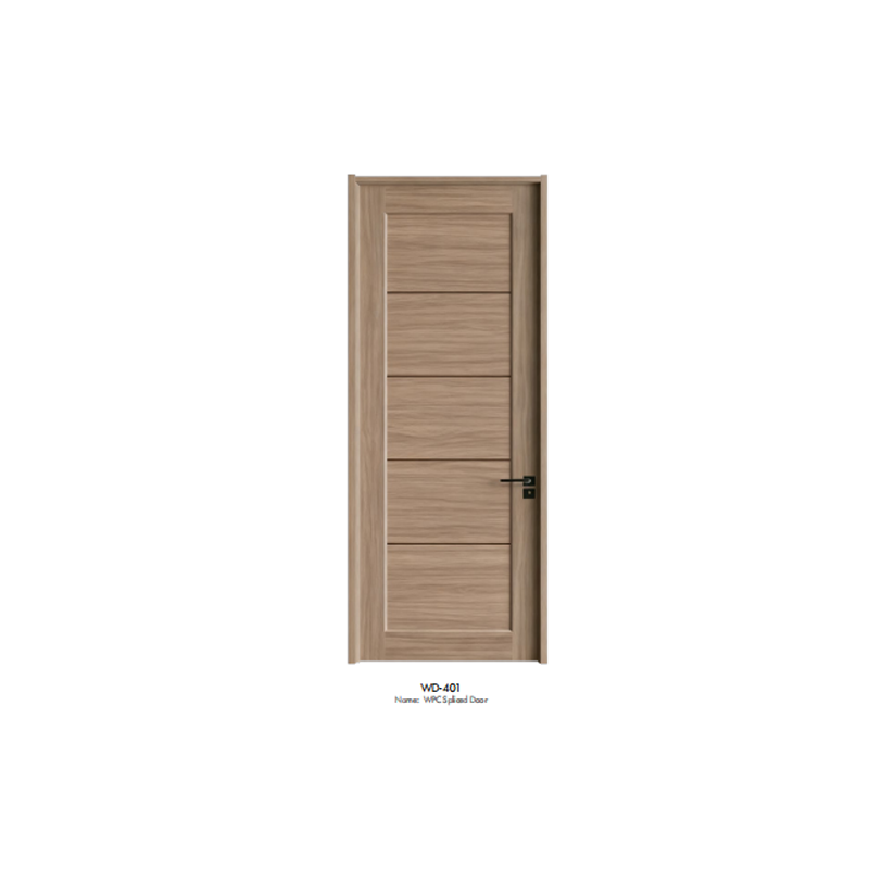 Spliced Wpc Door Waterproof, Durable Wood Plastic Composite Door For Bathroom & Interior (2)