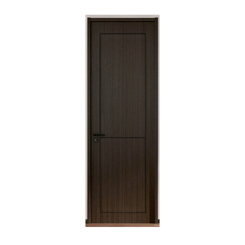 Modern Dark Brown WPC Door – Stylish Interior WPC Door for Residential Spaces