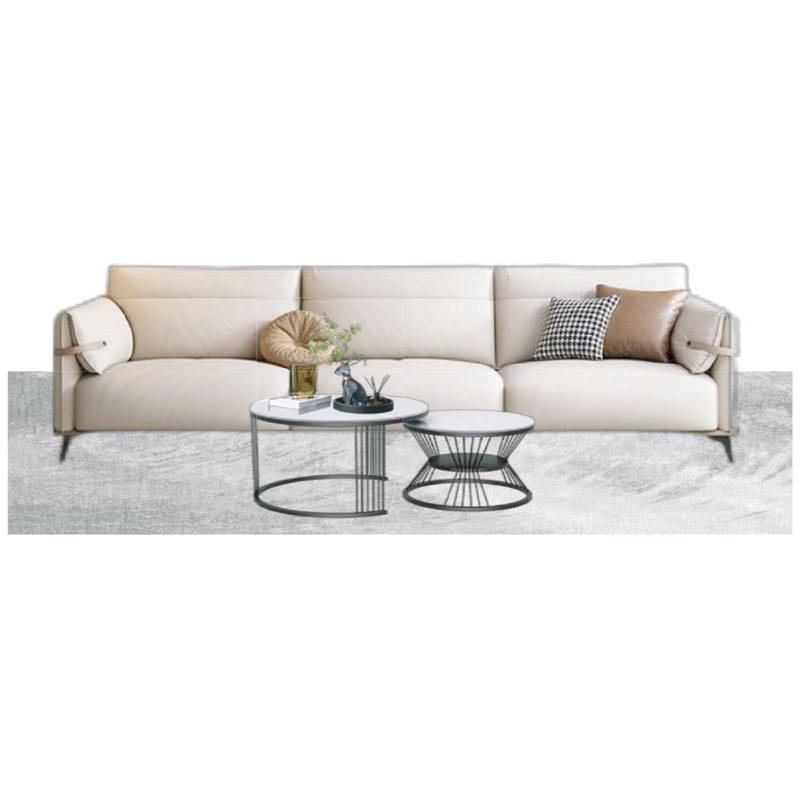 Brown Beige Gray Modern Home Furniture Suite Sofa Beds Dining Table (2)
