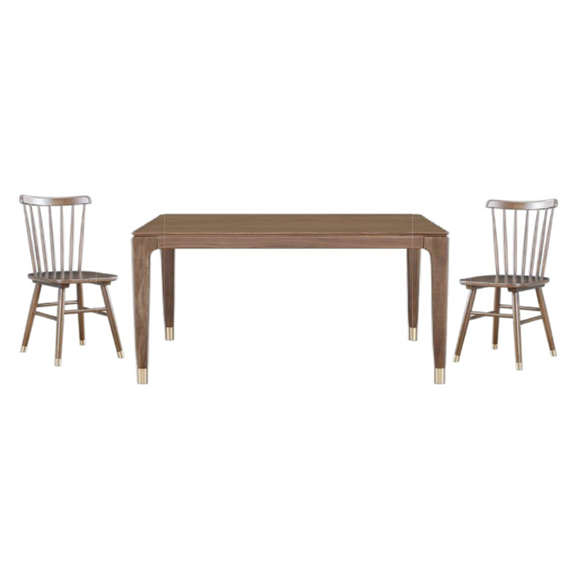 Dark Wood Gray Blue Brown Modern Luxury Home Furniture Suite Sofa Beds Dining Table (3)