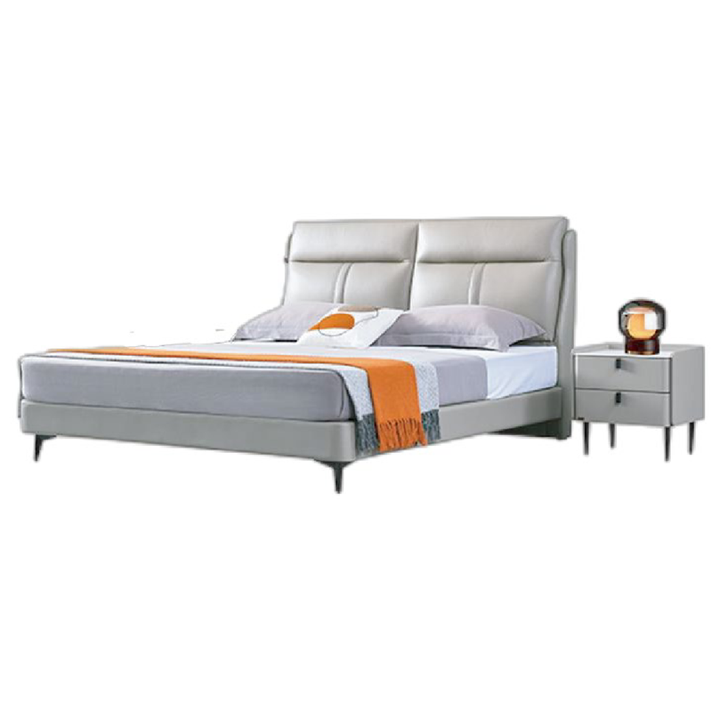 Light Gray White Modern Home Furniture Suite Sofa Beds Marble Dining Table (2)