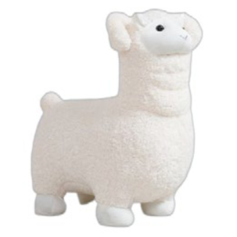 Modern Accent Chairs Animal Shaped Furniture Collection White Brown Gray Plush Leather Fabric (1)