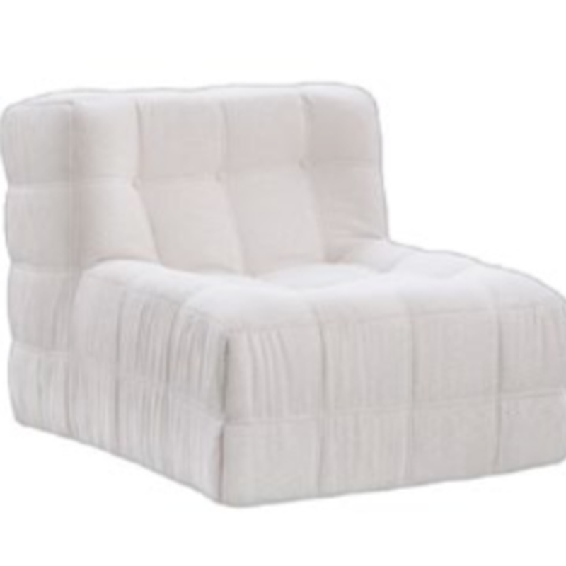 Modern Accent Chairs Animal Shaped Furniture Collection White Brown Gray Plush Leather Fabric (11)