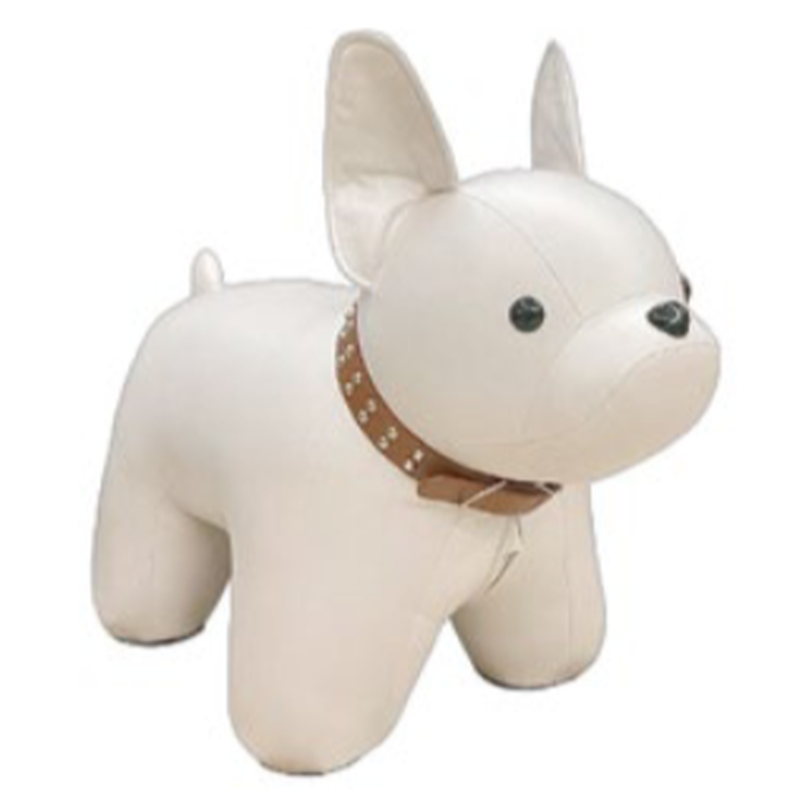 Modern Accent Chairs Animal Shaped Furniture Collection White Brown Gray Plush Leather Fabric (2)