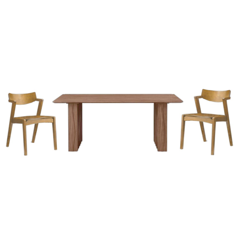 Wood Tone Gray White Modern Home Furniture Suite Wooden Sofa Beds Dining Table (3)